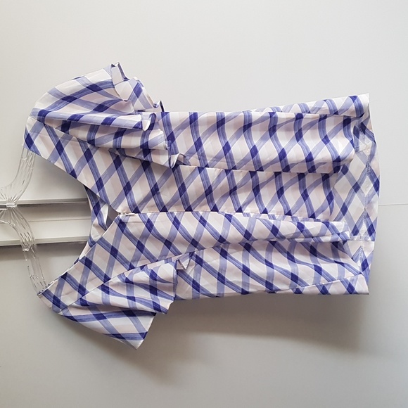 Banana Republic flutter / cap sleeve top size 10 / medium - Picture 6 of 7